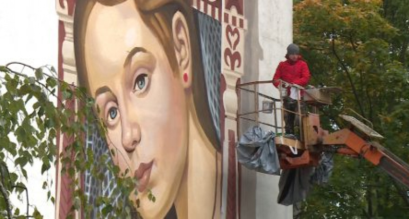 В Пензе на стене общежития колледжа искусств появится стрит-арт художника Никиты Романова 