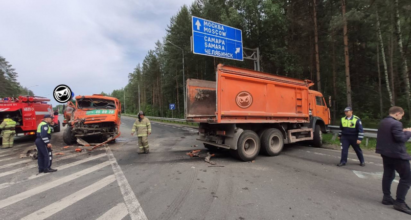 Под Пензой разворотило "Камаз", который занимается вывозом ТКО
