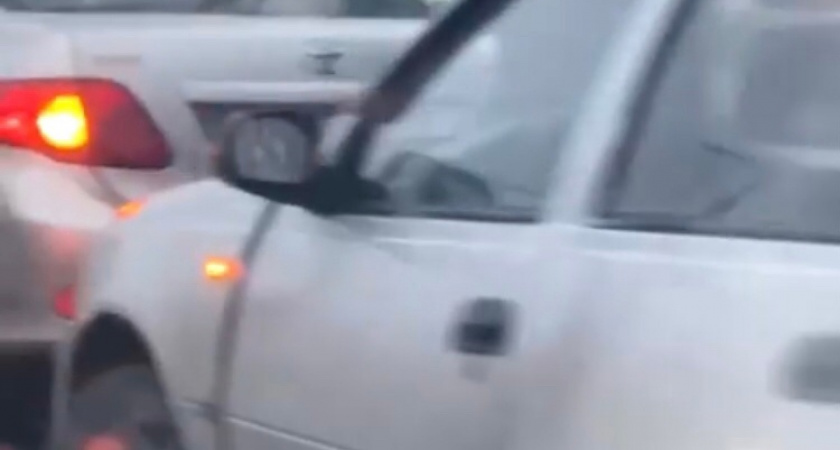 В Пензе из-за ДТП в Терновке образовалась огромная пробка