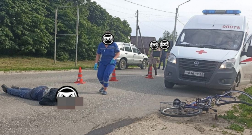 В Бессоновском районе от наезда «Chevrolet Niva» пострадал 64-летний велосипедист