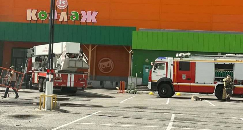 Пензенцы напуганы эвакуацией посетителей ТРК Коллаж и приездом пожарных 