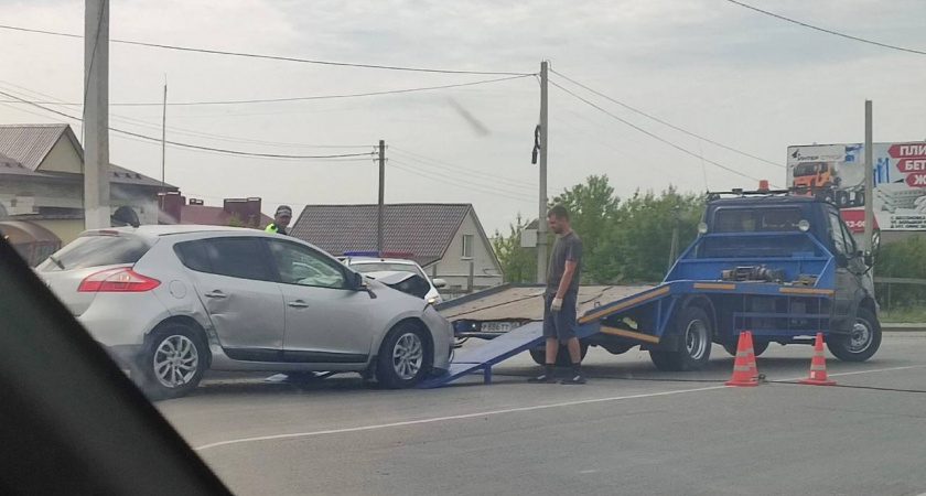 Из-за аварии в Бессоновке километровая пробка образовалась в сторону Пензы 