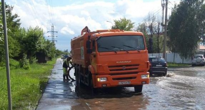 В Пензе занимаются ликвидацией последствий непогоды
