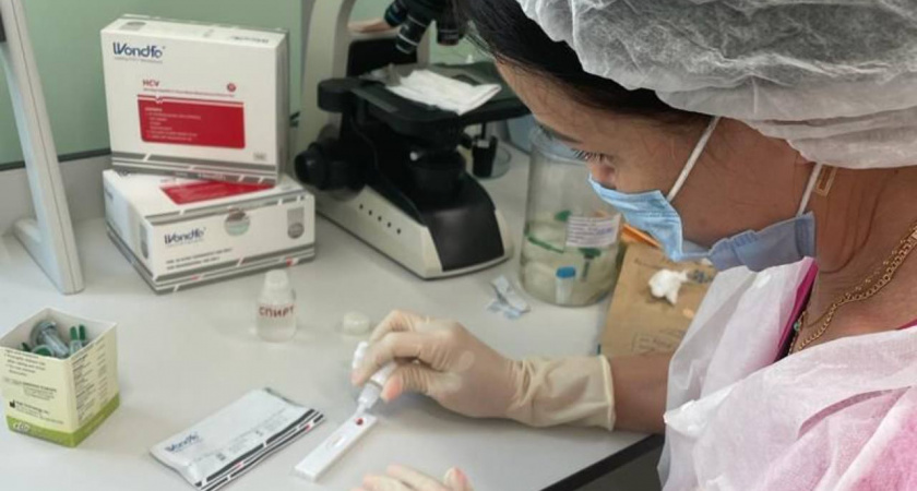 Пензенцы могут бесплатно сдать тест на гепатит С в парках города