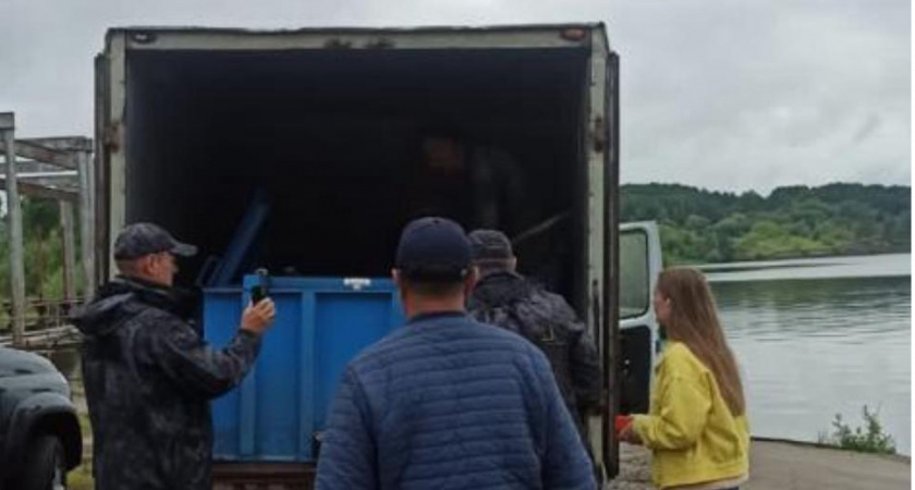 4891 штуку молоди стерляди выпустили в Сурское водохранилище 