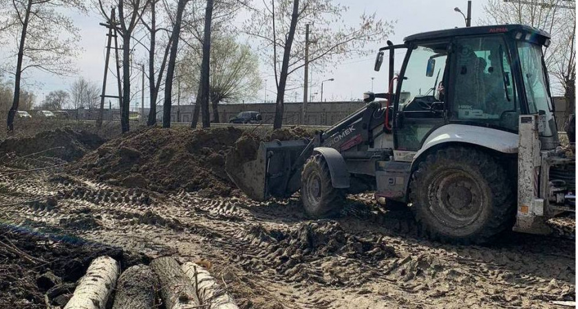 Сквер с качелями и каруселями в поселке Тамала закончат в 2024 году 