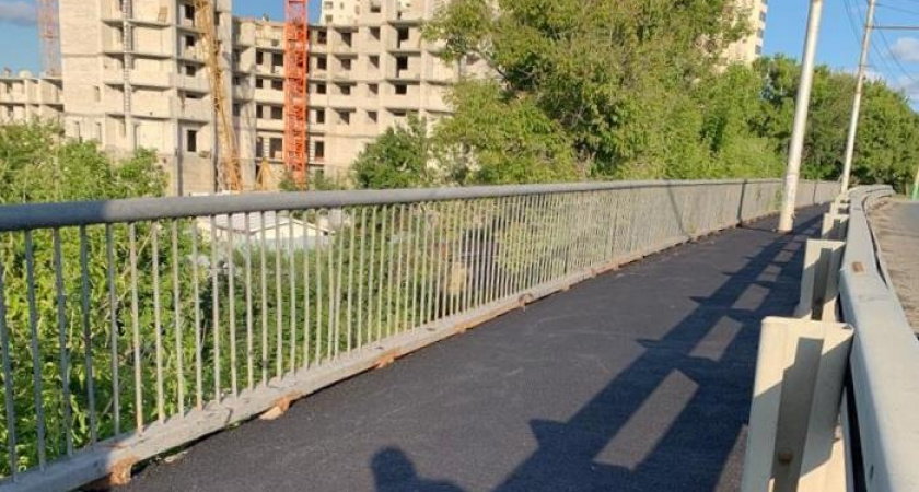 В Пензе отремонтировали тротуары на Арбековском путепроводе по БКД 