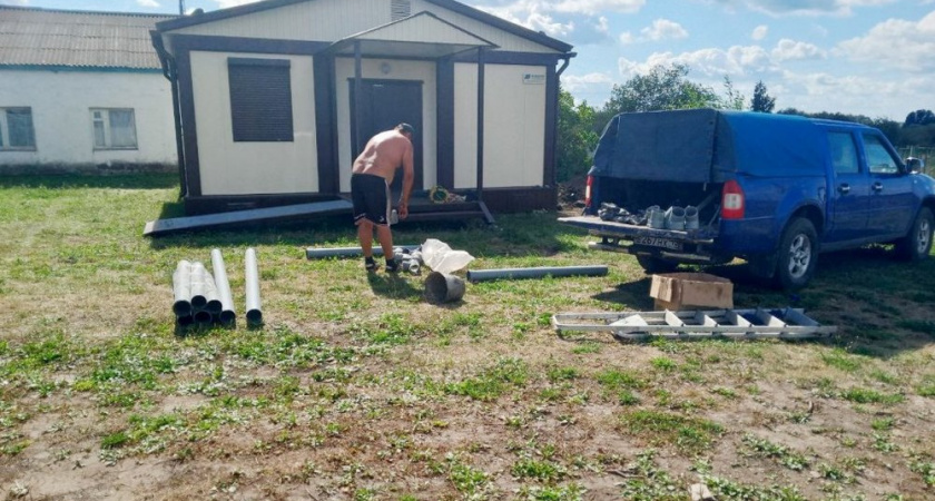 Новые ФАПы с опережением графика установили в Красной Дубраве и Долгово Пензенской области