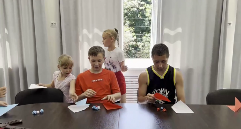 В Пензе прошла встреча «Три главных цвета» с детьми бойцов СВО 