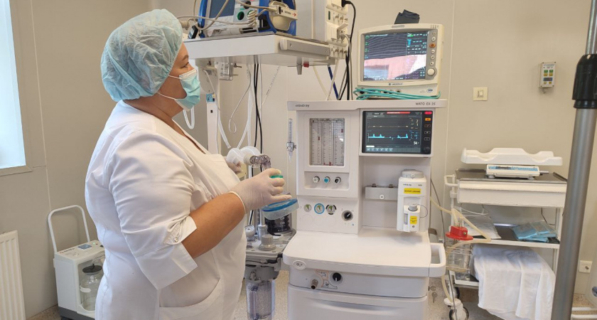 В роддом Кузнецкой больницы поступил аппарат для наркоза за 3 миллиона рублей