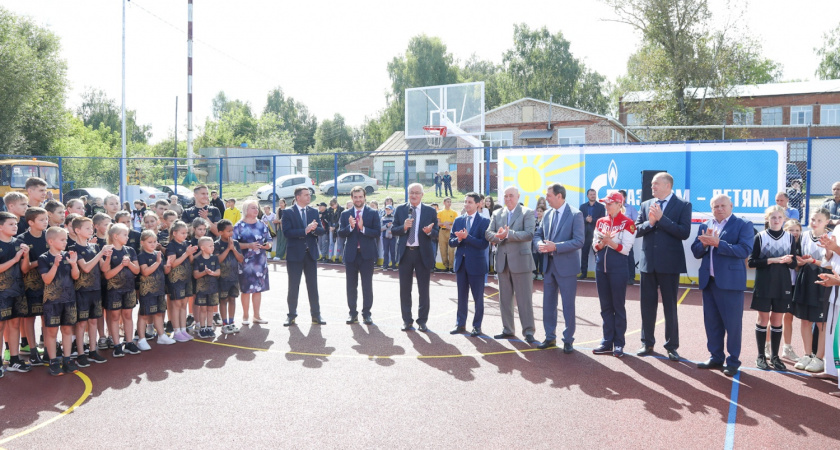 Пять новых спортивных площадок открыли в Пензенской области