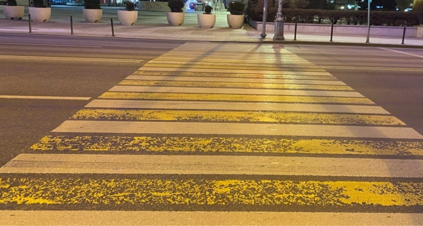 В Пензе на улице Пушкина вскрыли новый асфальт из-за повреждения трубопровода