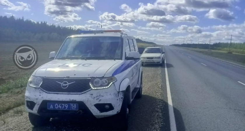 Парни из Саратова благодарят пензенских инспекторов за то, что не оставили в беде и помогли