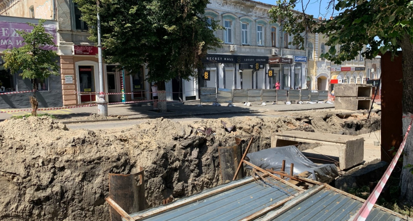 Пензенцы обеспокоены медленным темпом ремонта водопроводных сетей на улице Куйбышева