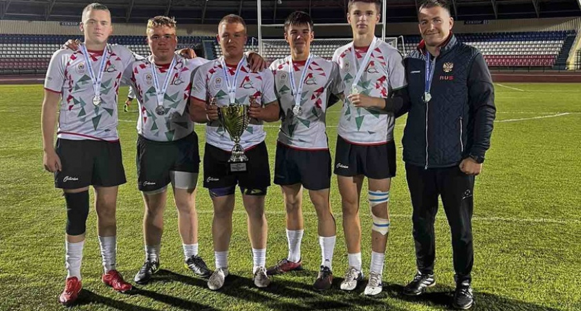Сборная Пензенской области выиграла "серебро" первенства по регби-7 