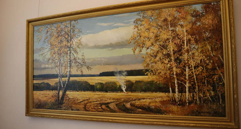 В Губернаторском доме прошло торжественное открытие выставки памяти художника Федора Воробьева