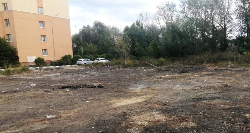 В Пензе благоустроили территорию недостроя на Антонова, где образовался злосчастный котлован