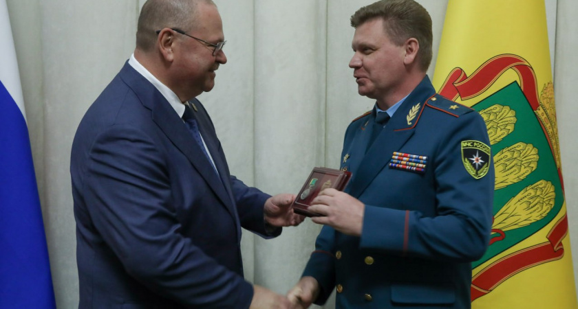 Начальника ГУ МЧС Пензенской области наградили медалью ордена "За заслуги перед Пензенской областью"