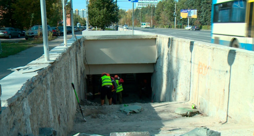 В Пензе до ноября капитально отремонтируют подземный переход на проспекте Победы