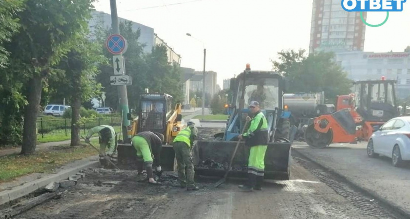 Ремонтные работы на улице Большой Радищевской закончат к концу сентября 