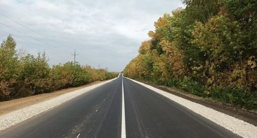 Дорогу «Земетчино ― Раево» отремонтировали раньше на 1 год 