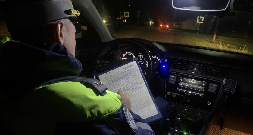 40 пьяных водителей поймали в Пензенской области за минувшие выходные 
