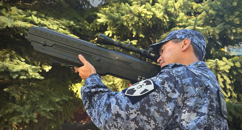 В Пензе росгвардейцы провели тренировку по отражению атак беспилотников 