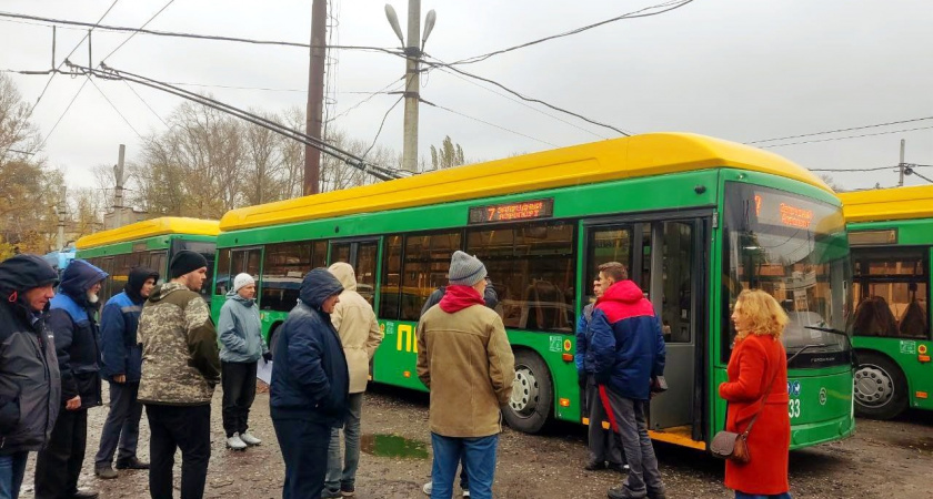 В Пензу привезли ещё 10 новых троллейбусов, которые прошли приемку и готовы выйти на линию