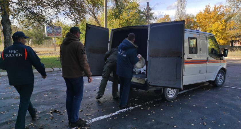 Пензенцы передали спасателям Запорожской области оборудование 