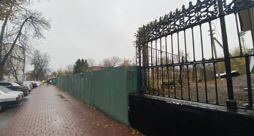 В Пензе на Краснова рядом с гимназией №1 построят спортплощадку 