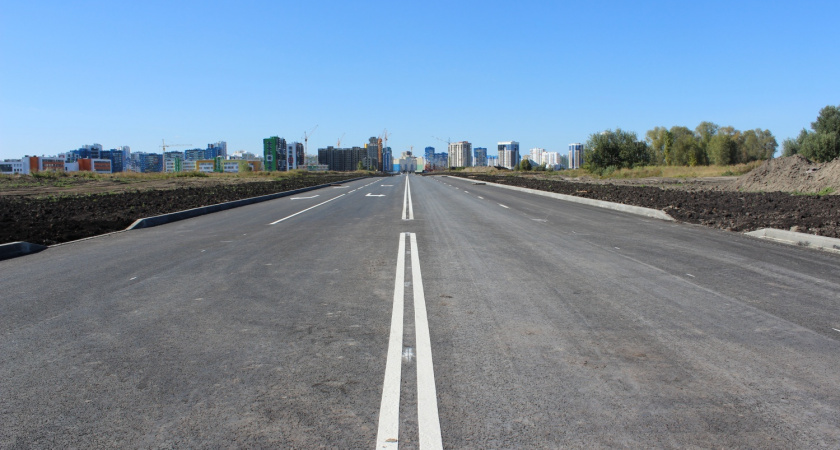 Новый участок дороги по улице Светлая был введен в эксплуатацию раньше срока 