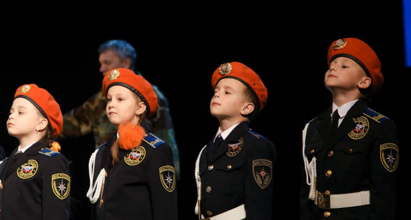 Самые юные ученики кадетского корпуса в Пензе дали обещание кадета