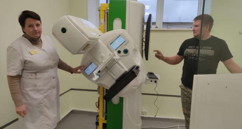 В Белинскую больницу поставили новый цифровой маммограф, стоимостью 15 миллионов рублей 