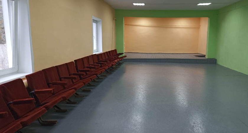 В Пензенской области благоустроили сельский клуб