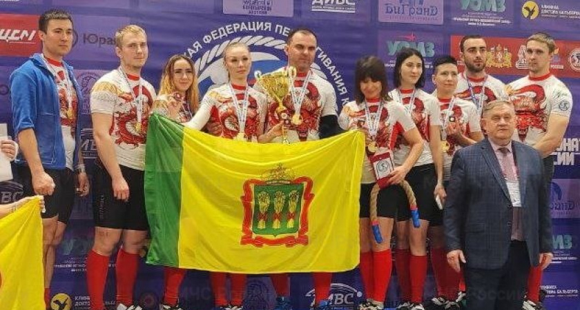 Команда Пензенской области успешно выступила на Чемпионате и Кубке России по перетягиванию каната