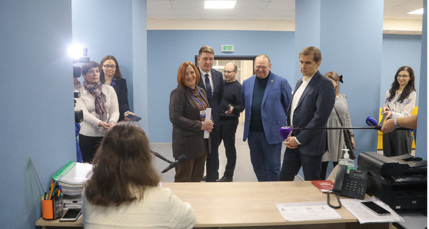 Сергей Новиков и Олег Мельниченко посетили и осмотрели пензенский фонд «Защитники Отечества»