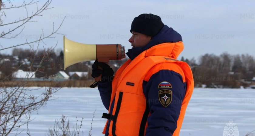 Пензенцы могут получить штраф 1000 рублей за выход на лёд