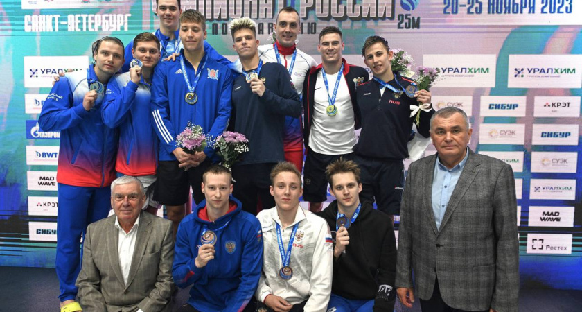 Пензенские пловцы взяли бронзу на чемпионате России в Санкт-Петербурге