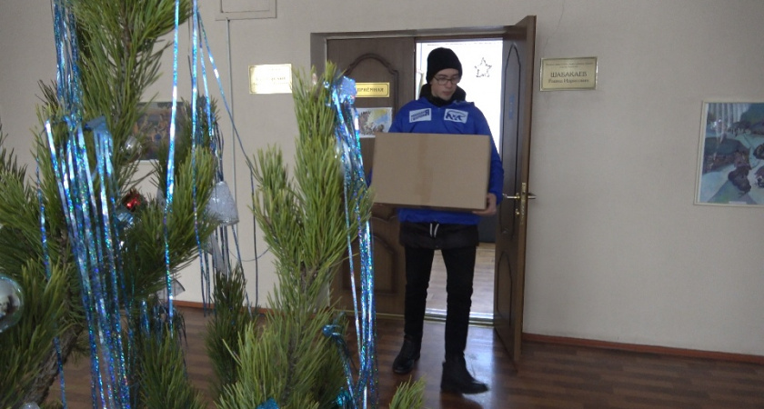 500 подарков к новому году отправились для детей города-побратима Токмак из Кузнецка