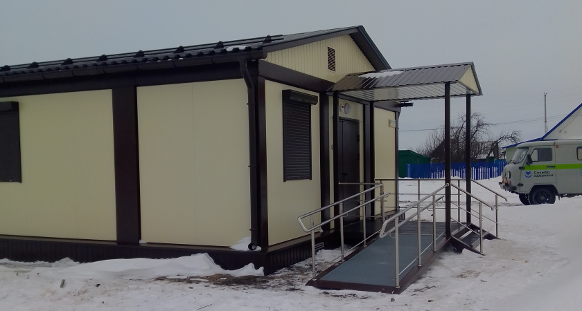 В селах Котел и Ключи Вадинского района поставили два новых ФАПа, стоимостью 3 миллиона рублей