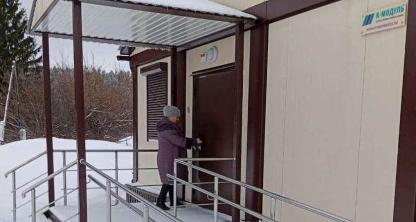 В селе Порзово Камешкирского района установили и подготовили к открытию новый ФАП