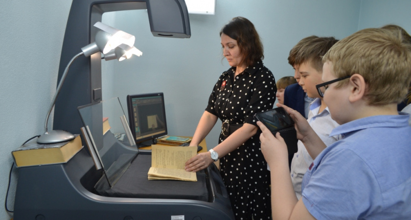 В библиотеке имени Лермонтова Пензы оцифровали 13 книжных памятников 