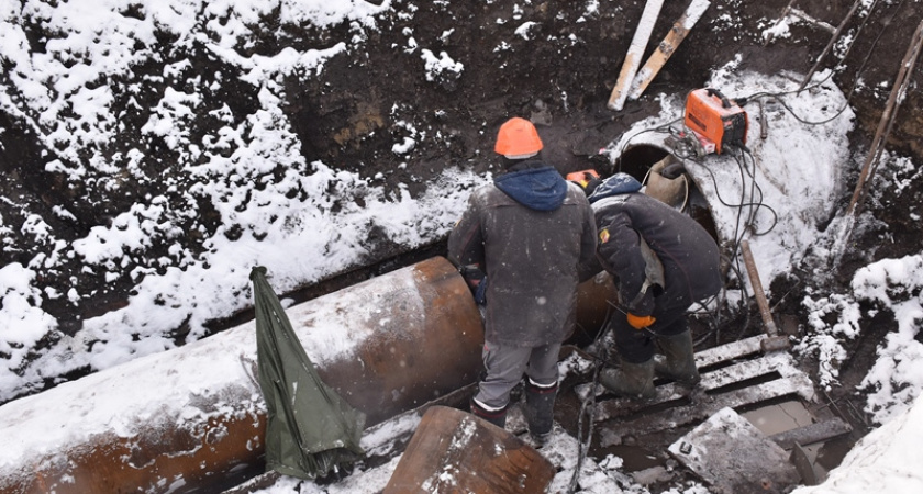 В Пензе завершился ремонт теплосетей на улице Коммунистической