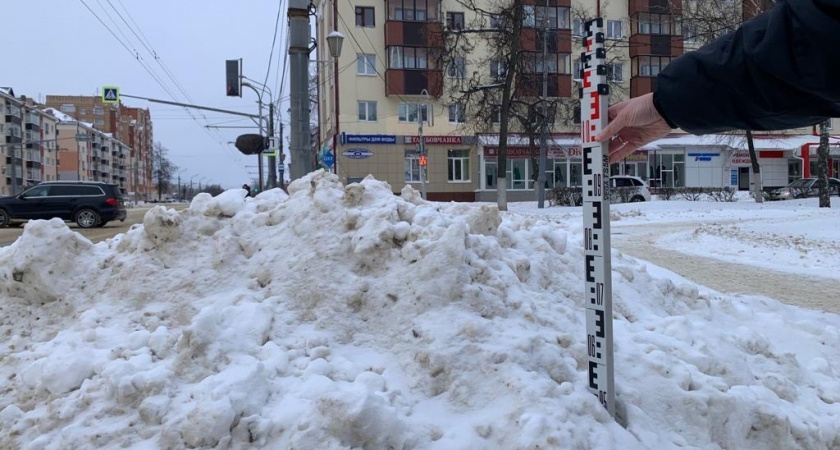 В Пензенской области предупреждают о возможных ДТП из-за снегопадов