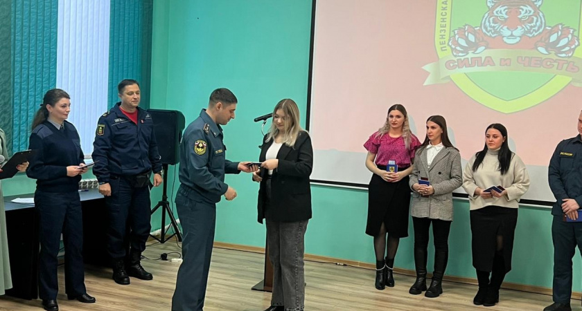 В Вадинском районе новые бойцы отряда "Тигр" приняли присягу