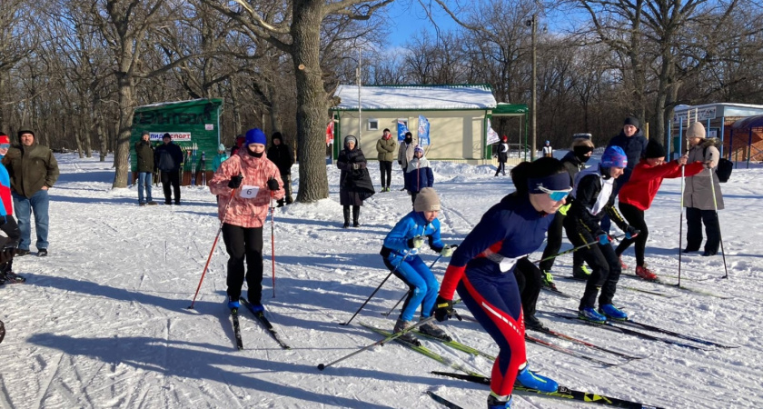 На новой лыжной базе в Сердобске прошли школьные соревнования 