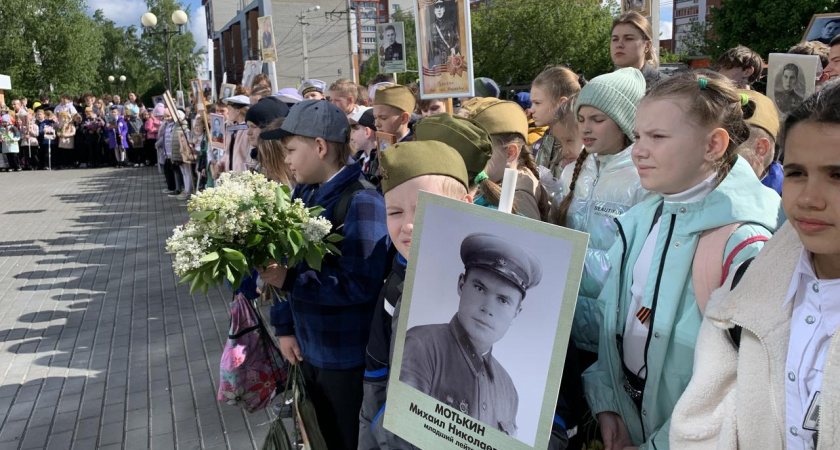 В лицее №14 Пензы прошла акция «Бессмертный полк»