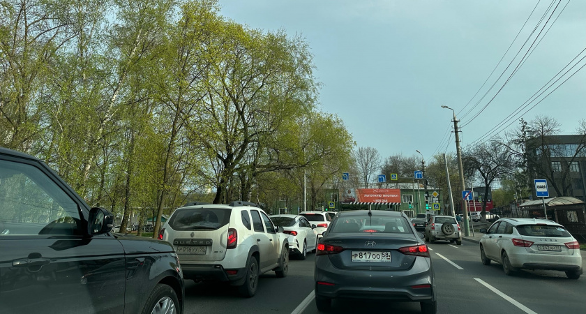В Пензе временно изменится схема движение транспорта на участке трассы М-5 "Урал"