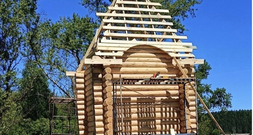 Жителей Никольского района взбудоражило строительство часовни на месте храма Николая Чудотворца 