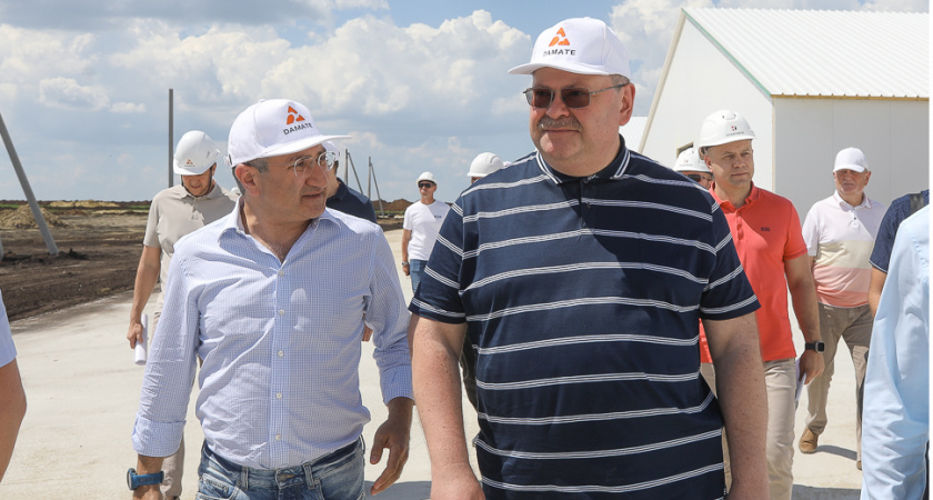 Губернатор обсудил с директором ГК "Дамате" новый инвестпроект 